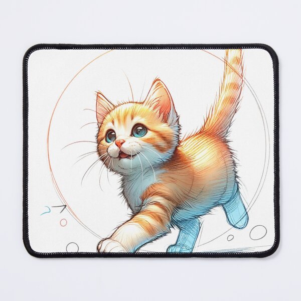 Item preview, Running Playful Kitten designed and sold by Platinumpalette.