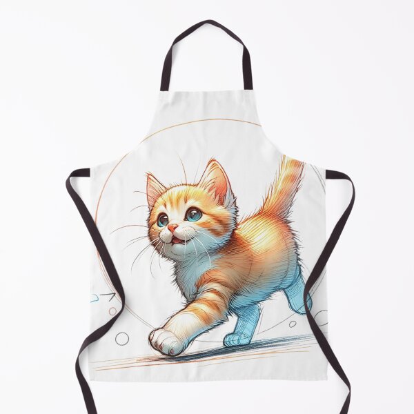 Item preview, Running Playful Kitten designed and sold by Platinumpalette.