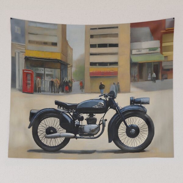 Item preview, The Big Horned BSA Bantam designed and sold by PictureNZ.