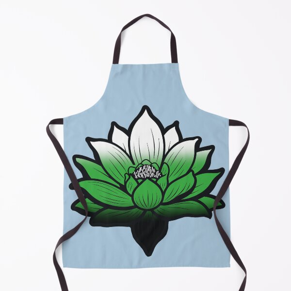 Item preview, Peaceful Neutrois Pride Flag Lotus, Neutrois Pride Design designed and sold by Travelslightly.