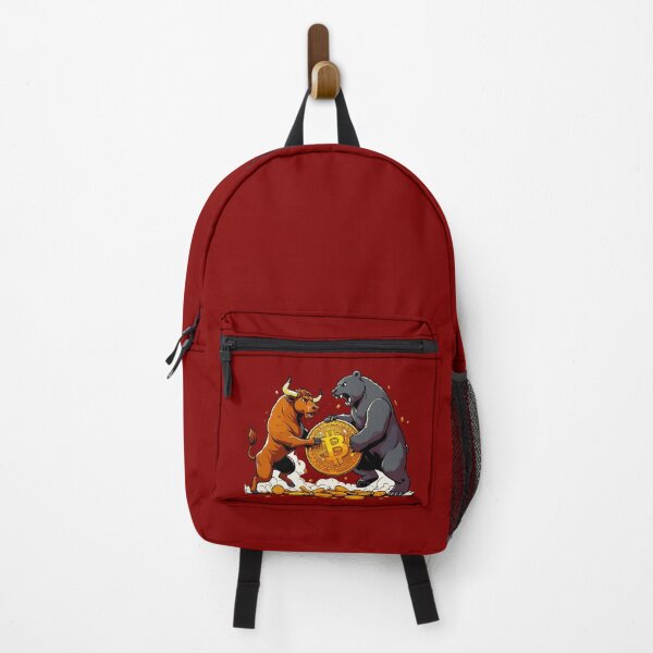 Item preview, Bull vs Bear designed and sold by CryptoFunMerch.