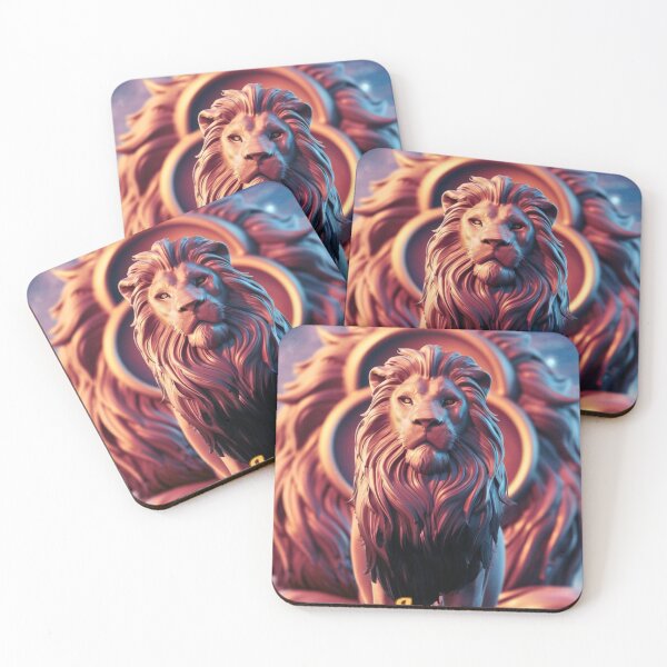 Item preview, Leo Zodiac, whimsical lion designed and sold by ZodiacWonders.