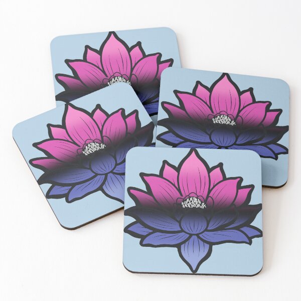 Item preview, Peaceful Omnisexual Pride Flag Lotus, Omni Pride Design designed and sold by Travelslightly.