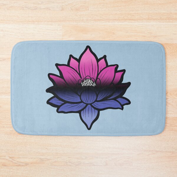 Item preview, Peaceful Omnisexual Pride Flag Lotus, Omni Pride Design designed and sold by Travelslightly.