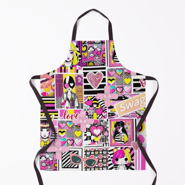 Item preview, Girls rule pop art collage  designed and sold by Roxburylane.