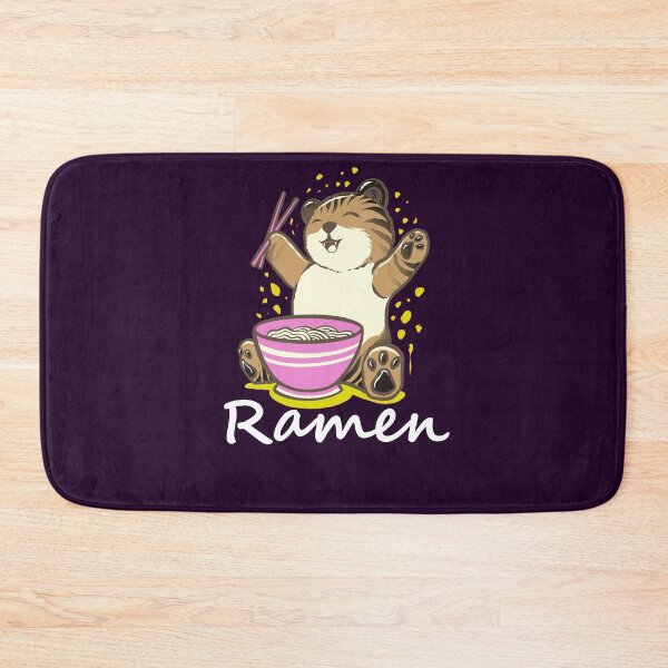 Item preview,   Cat Ramen Anime Kawaii Neko Eat Noodle designed and sold by amrichjimi.