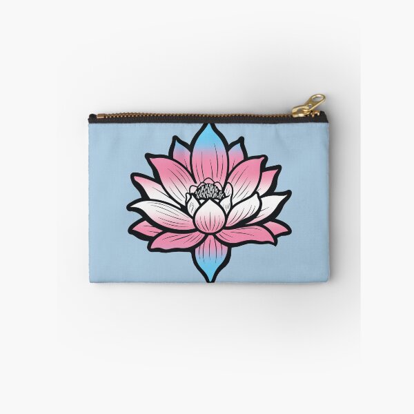 Item preview, Peaceful Transgender Pride Flag Lotus, Trans Pride Design designed and sold by Travelslightly.