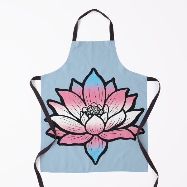 Item preview, Peaceful Transgender Pride Flag Lotus, Trans Pride Design designed and sold by Travelslightly.