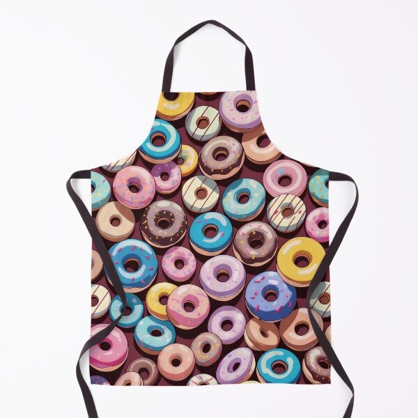 Aperçu de l'œuvre Delicious Glazed Donuts Pattern créée et vendue par TheArtOfPat.
