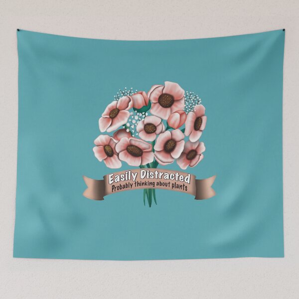 Item preview, Probably Thinking About Plants Quote designed and sold by AloraDawnEve.