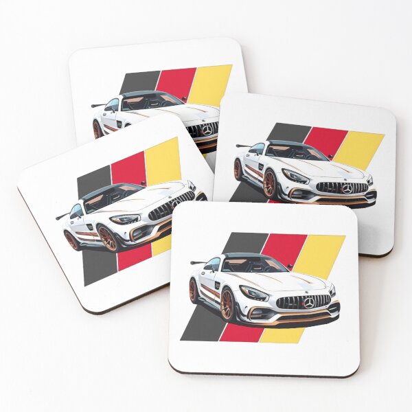 Item preview, Mercedes AMG with Germany flag victor art  designed and sold by Auto   apparel.