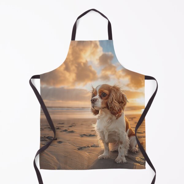 Item preview, Cavalier King Charles Spaniel at Sunset designed and sold by Elisabeth Lucas.