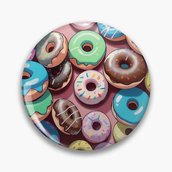 Artikelvorschau, Delicious Glazed Donuts Pattern entworfen und verkauft von TheArtOfPat.
