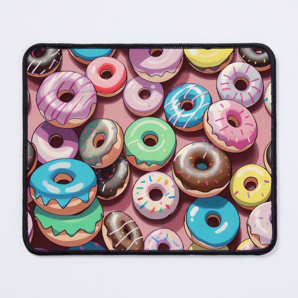 Item preview, Delicious Glazed Donuts Pattern designed and sold by TheArtOfPat.