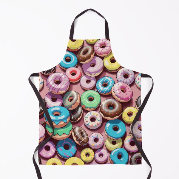 Aperçu de l'œuvre Delicious Glazed Donuts Pattern créée et vendue par TheArtOfPat.