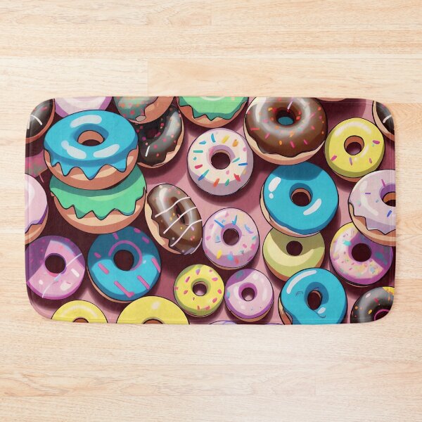 Item preview, Delicious Glazed Donuts Pattern designed and sold by TheArtOfPat.