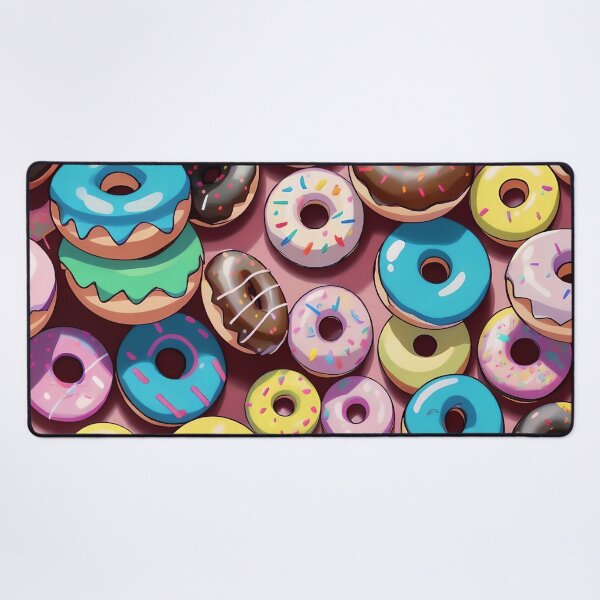 Item preview, Delicious Glazed Donuts Pattern designed and sold by TheArtOfPat.