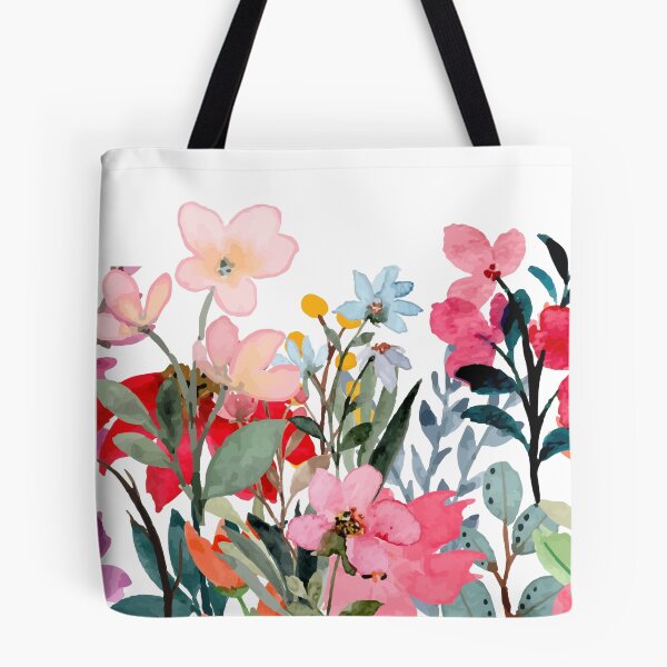 Item preview, Multicolor floral bottom border design designed and sold by PalomaHealing24.