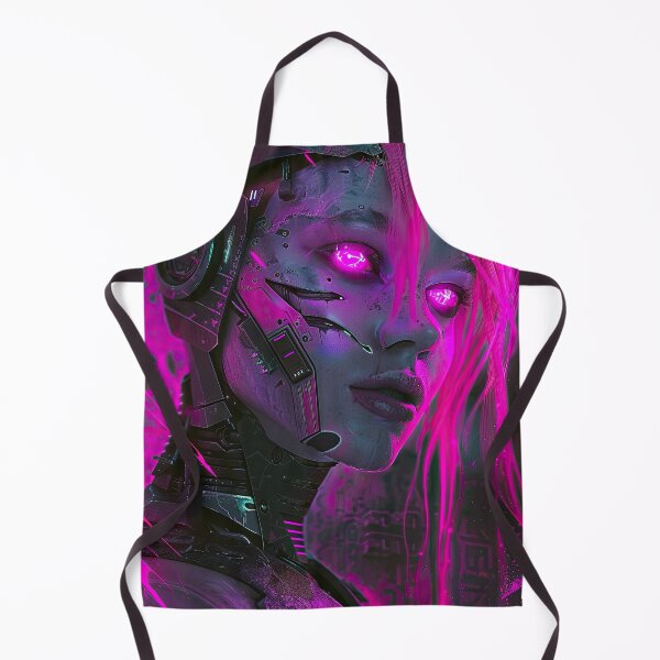 Item preview, Cyberpunk Pink Robot designed and sold by deathxdesign.
