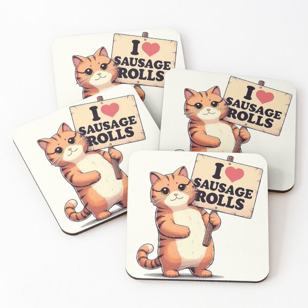 Item preview, I love sausage rolls designed and sold by Thedigital91.