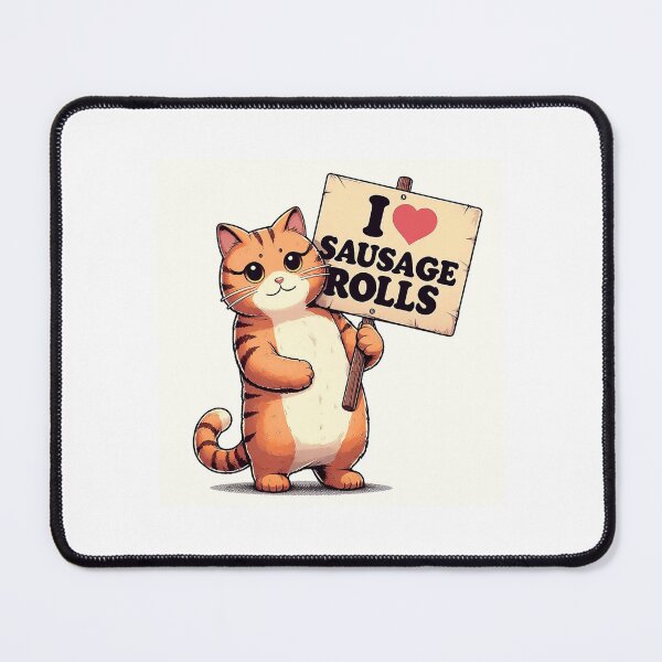 Item preview, I love sausage rolls designed and sold by Thedigital91.