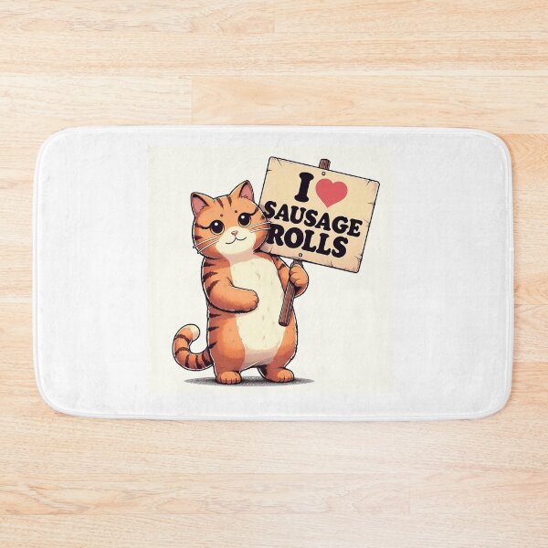 Item preview, I love sausage rolls designed and sold by Thedigital91.