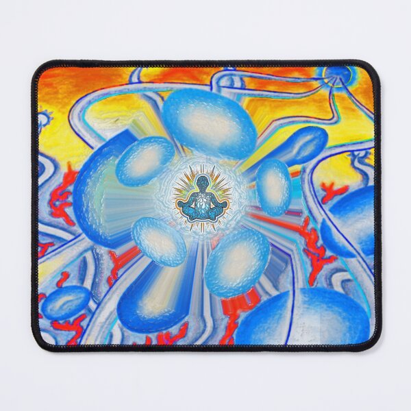 Item preview, ElectricalForceMeditation-LightBlue designed and sold by Klaus Bremner (Autotelic Art).