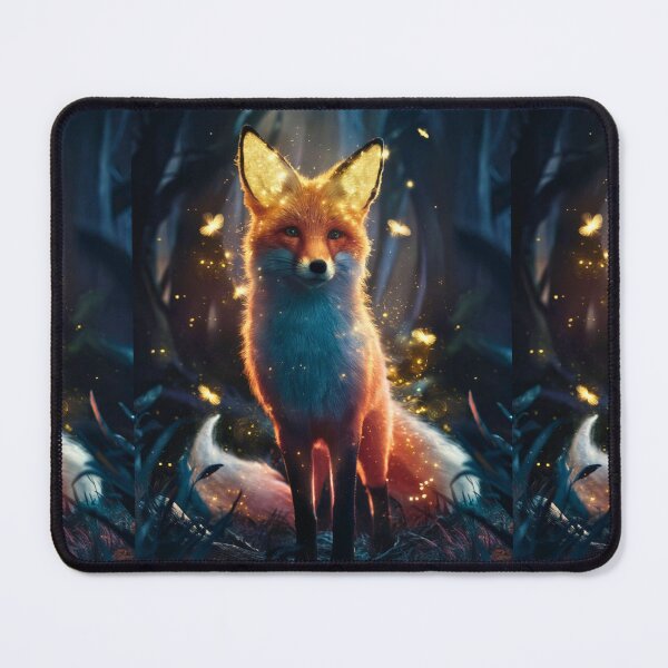 Item preview, Fox Portrait. majestic fox, magical fox designed and sold by FoxVibes.