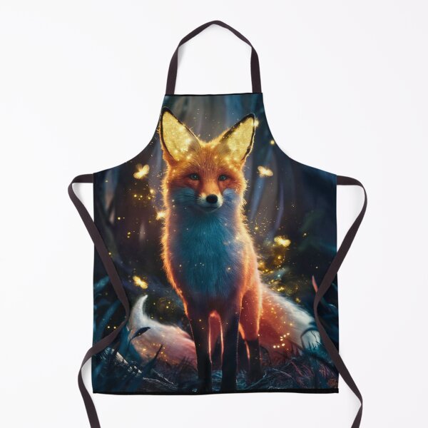 Item preview, Fox Portrait. majestic fox, magical fox designed and sold by FoxVibes.