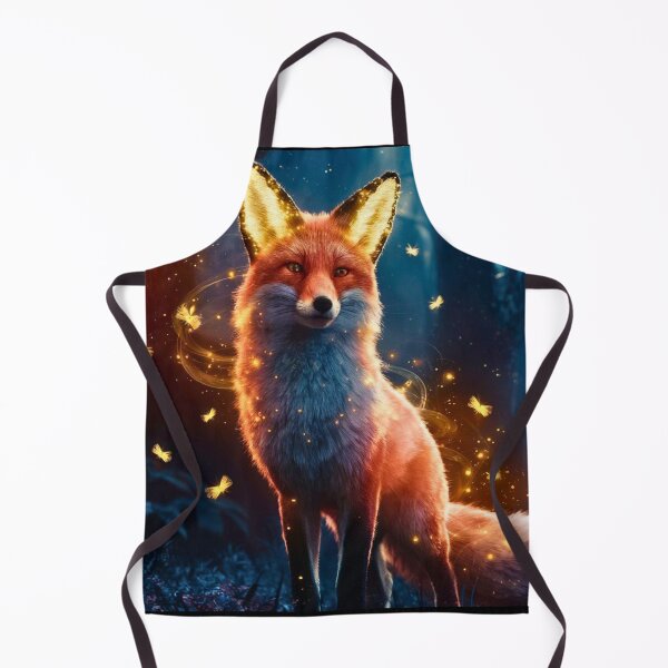 Item preview, Fox Portrait. majestic fox, magical fox designed and sold by FoxVibes.