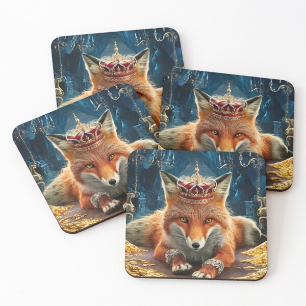 Item preview, Fox Portrait. treasure fox designed and sold by FoxVibes.