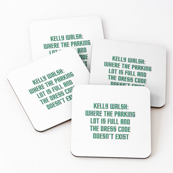 Item preview, Kelly Walsh Parking Lot & Dress Code Sticker designed and sold by Aaron Makelky.