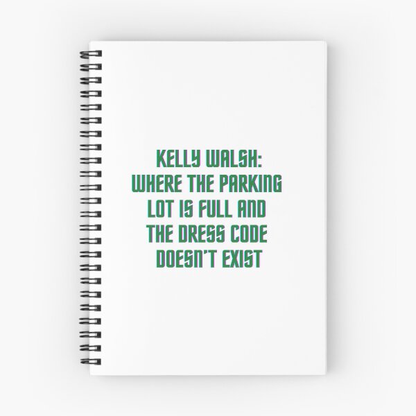 Item preview, Kelly Walsh Parking Lot & Dress Code Sticker designed and sold by Aaron Makelky.