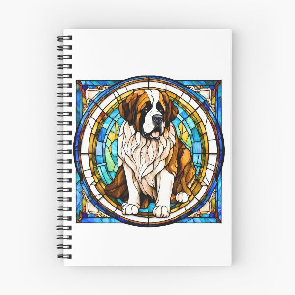 Item preview, Stained Glass Saint Bernard designed and sold by Fredster1966.