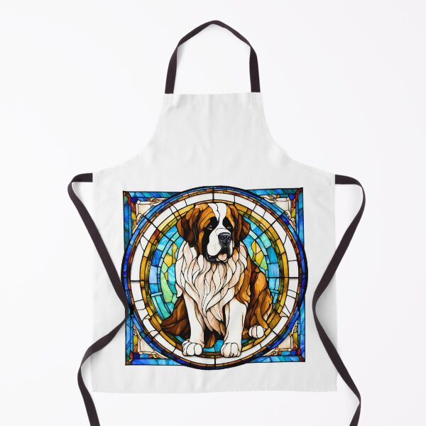 Item preview, Stained Glass Saint Bernard designed and sold by Fredster1966.
