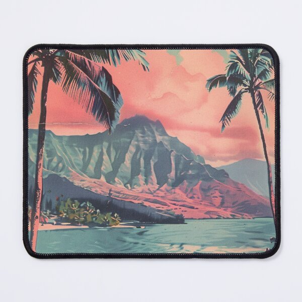 Item preview, Vintage Hawaii Kauai Relaxing Pastel Sunset Peaceful designed and sold by LVTFCOarts.