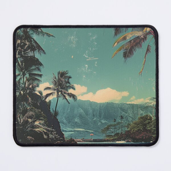 Item preview, Vintage Hawaii Beach Cove Theme Retro Art designed and sold by LVTFCOarts.