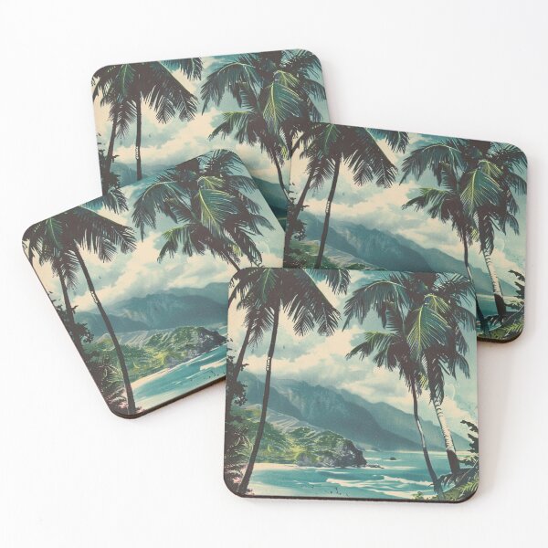 Item preview, Hawaii Forest Beach Cove Aesthetic Vintage Graphic designed and sold by LVTFCOarts.