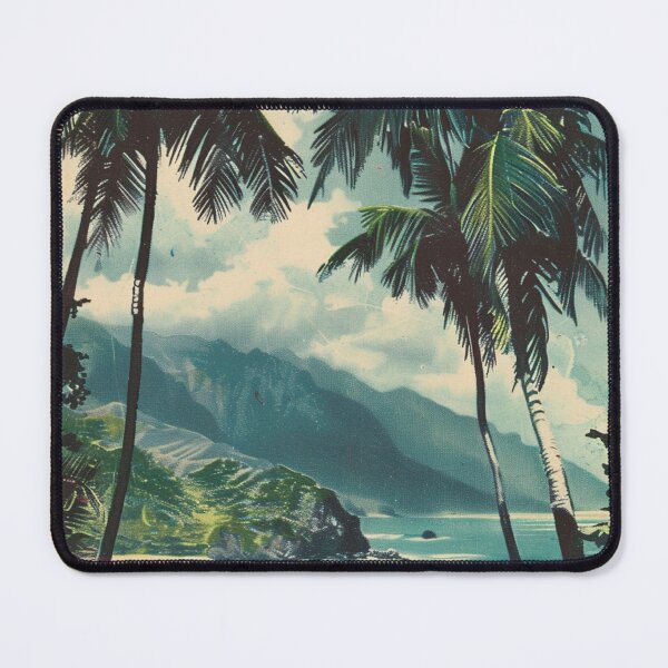 Item preview, Hawaii Forest Beach Cove Aesthetic Vintage Graphic designed and sold by LVTFCOarts.