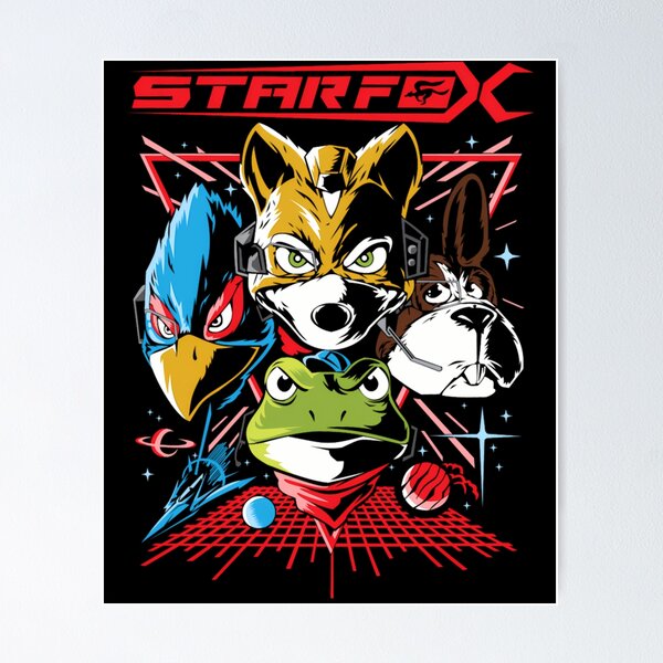 Item preview, Starfox Retro Video Game designed and sold by FranciGuzman.