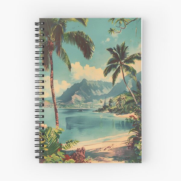 Item preview, Vintage Hawaii Travel Spot Beach View Aesthetic designed and sold by LVTFCOarts.