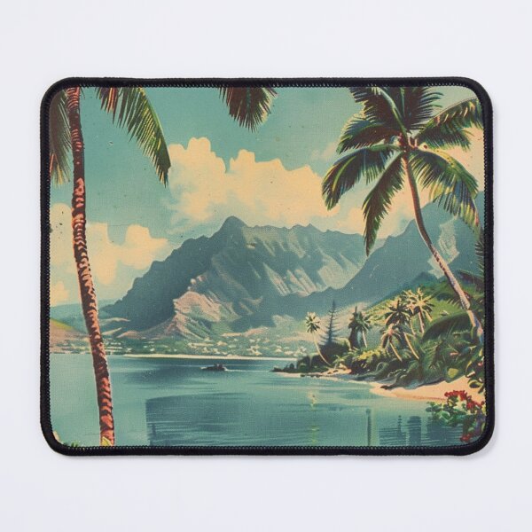 Item preview, Vintage Hawaii Travel Spot Beach View Aesthetic designed and sold by LVTFCOarts.