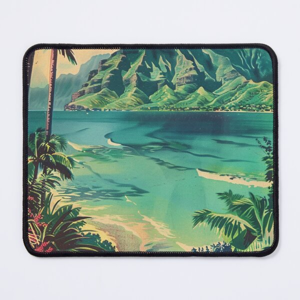 Item preview, Vintage Kauai Hawaii Coast Mountain Ocean View designed and sold by LVTFCOarts.