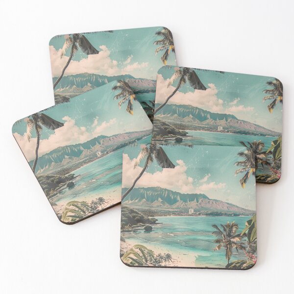 Item preview, Vintage Hawaii Travel Theme Retro Art Aesthetics designed and sold by LVTFCOarts.