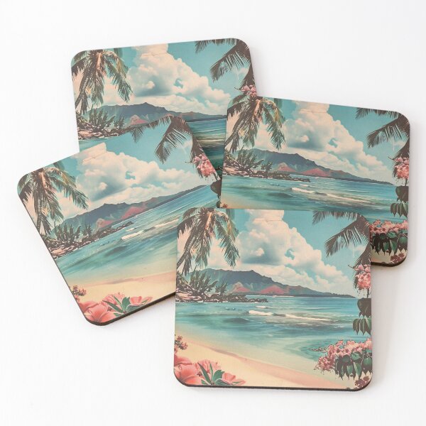 Item preview, Hawaii Nature Theme Aesthetic Vacation Art Travel designed and sold by LVTFCOarts.