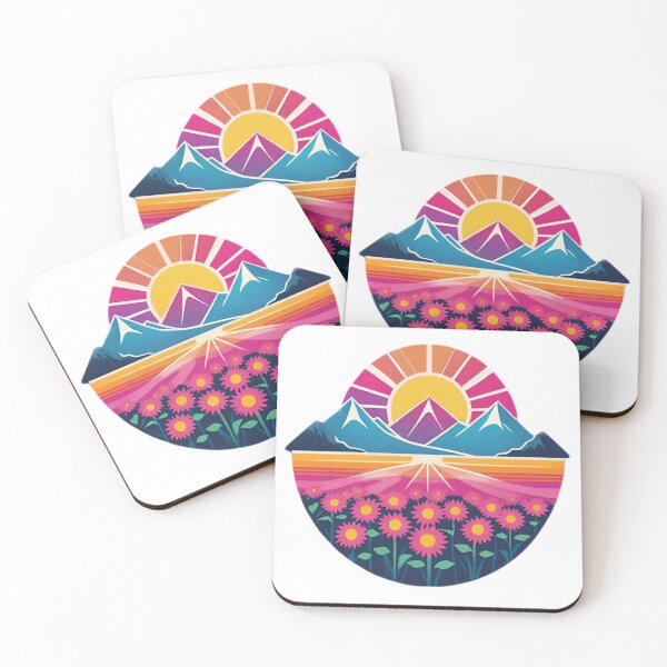 Item preview, Pink Sunflowers, Orange Sunset designed and sold by JamieRainbow.