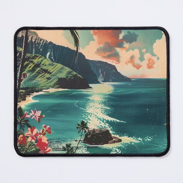 Item preview, Vintage Hawaiian Beach Ocean Nature Aesthetic Graphic designed and sold by LVTFCOarts.