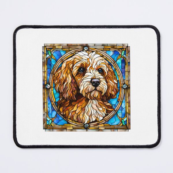 Item preview, Stained Glass Cockapoo designed and sold by Fredster1966.
