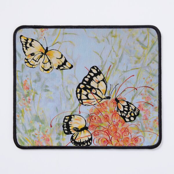 Item preview, Butterflies Enjoying a Sweet Grevillea Flower designed and sold by Judi Parkinson.