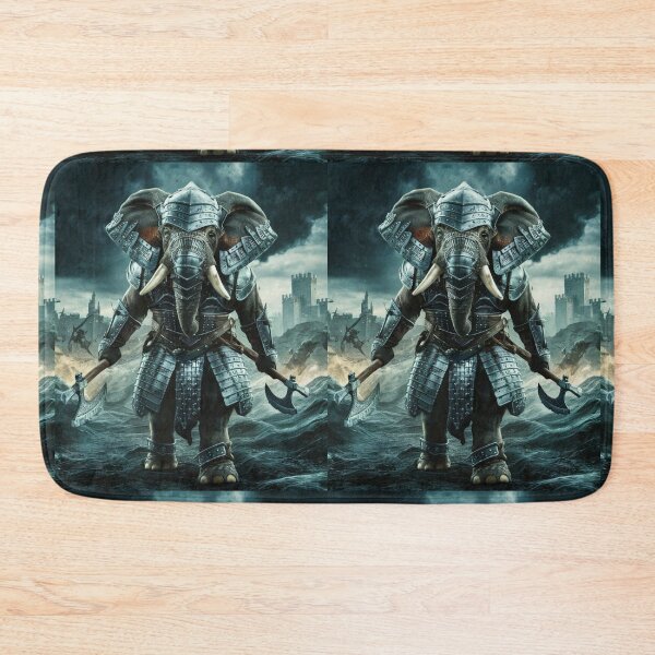 Item preview, Elephant Portrait. battle elephant designed and sold by ElephantVibes.
